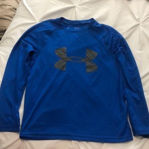 Under Armour long sleeve blue tshirt
